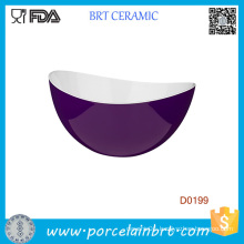 Premier Purple Outside White Inside Lightweight Serving Bowl